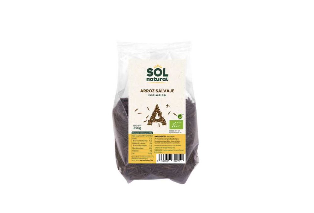 Arròs Salvatge ecològic 250 g